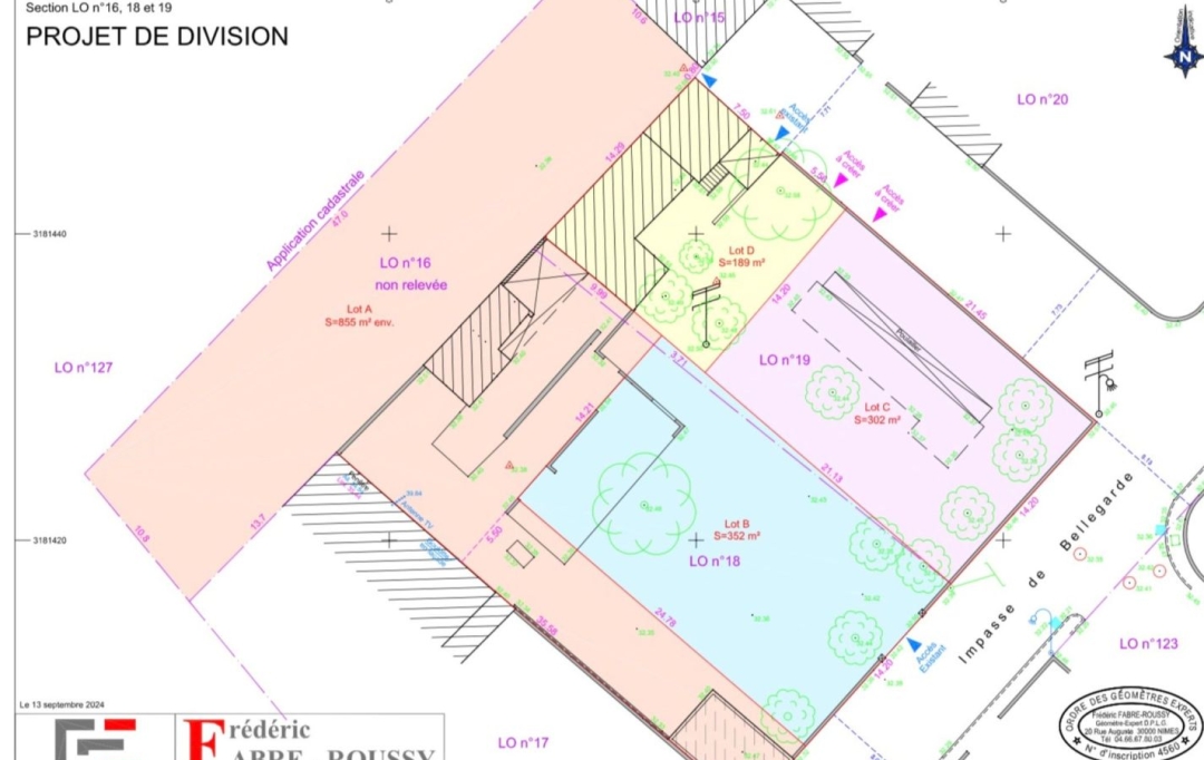 ND CONSEILS : Terrain | NIMES (30000) | 0 m2 | 130 000 € 